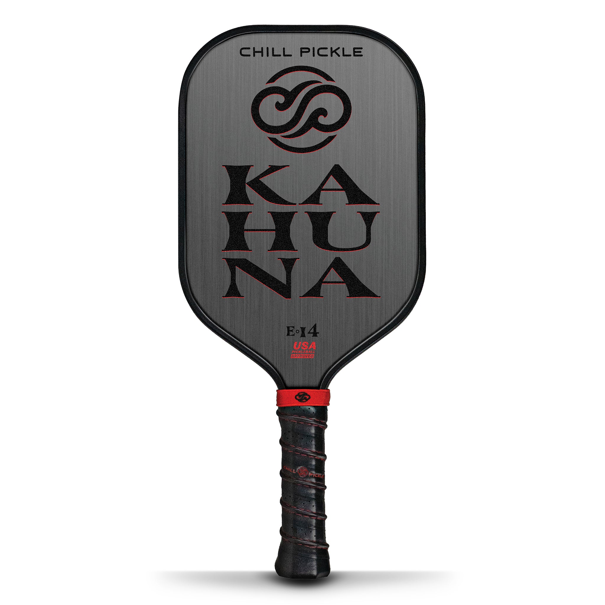 Chill Pickle Kahuna 14mm pickleball paddle front face studio product image