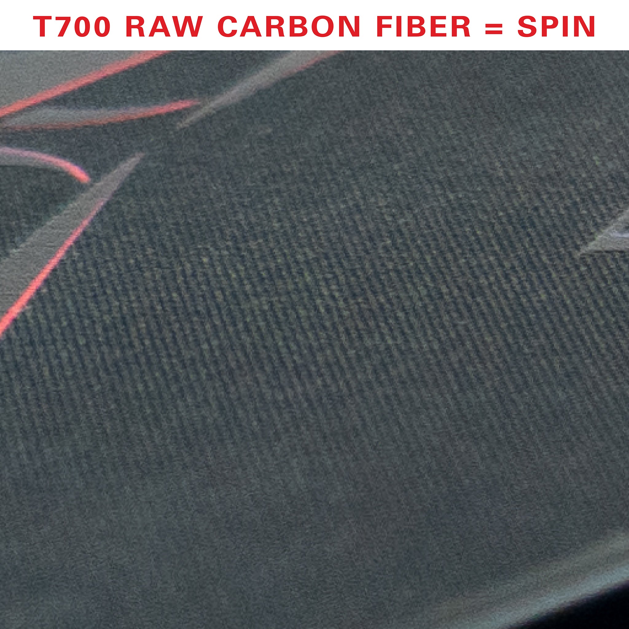 Close-up of Chill Pickle Kahuna carbon fiber pickleball paddle texture for spin grip