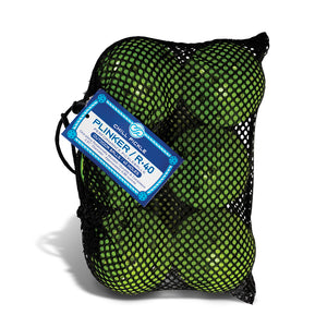 Chill Pickle R40 outdoor pickleball storage bag paired with 6 balls for training and gameplay